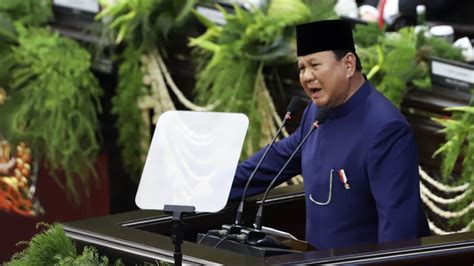 Pidato Perdana Presiden Prabowo Subianto Usai Dilantik Vlix Id