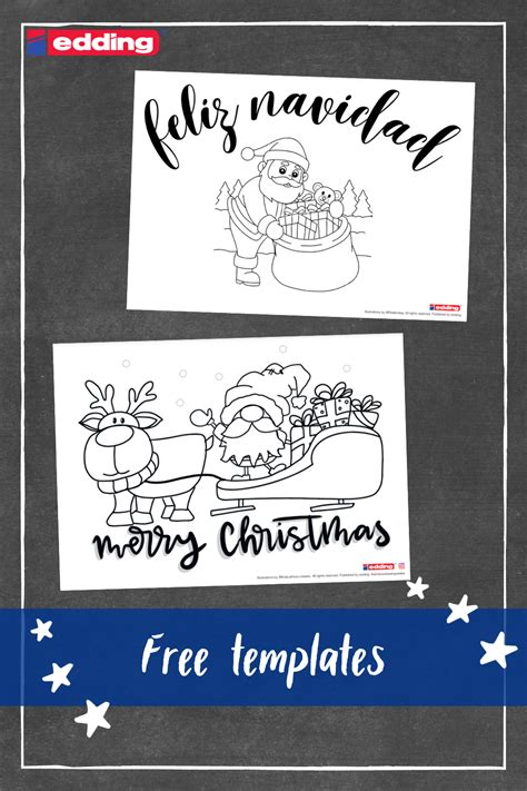 Free Christmas Window Drawing Templates Christmas Window Painting