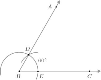 Flexi answers - How to construct 60 degree angle? | CK-12 Foundation