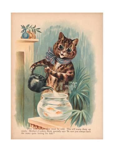 Louis Wain Cats Nightmare Man Grady