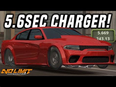 NEW FASTEST Charger SRT Hellcat Tune 5 6 ¼Mile No Limit Drag Racing