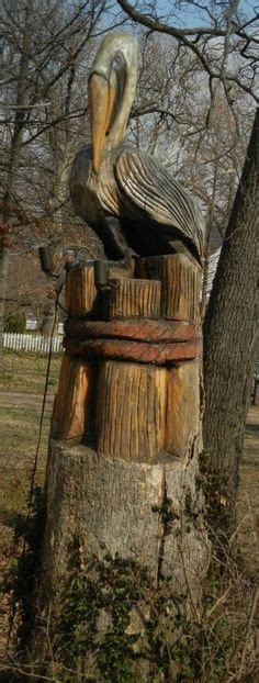 Tree Stump Art. Wood Carver, Wood Tree, Outdoor Ideas, Wooden Art, Diy ...