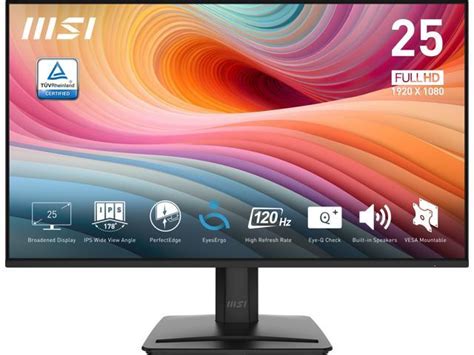 MSI PRO MP251 E2 24 5 Inch IPS 1920 X 1080 FHD Gaming Office Monitor