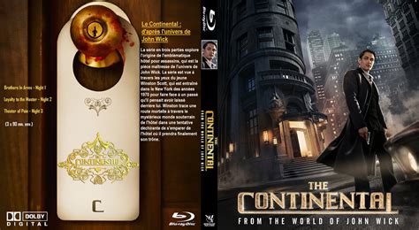 Jaquette DVD de Le Continental saison 1 custom BLU RAY Cinéma Passion