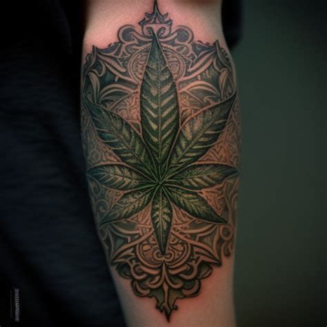 69 Marijuana Leaf Tattoo Ideas - TattooClue.com