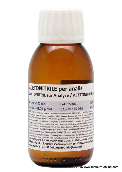 Acetonitril zur Analyse (CH3CN)- online kaufen