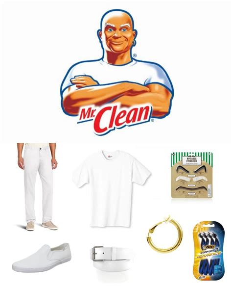 Mr. Clean Costume Guide for Cosplay & Halloween