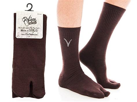 V TOE SOCKS 3 Pairs Athletic Big Toe Flip Flop Socks V Toe Thicker