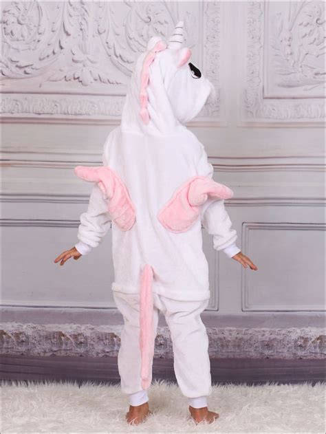 In The Clouds Unicorn Hooded Onesie Pajamas Mia Belle Girls