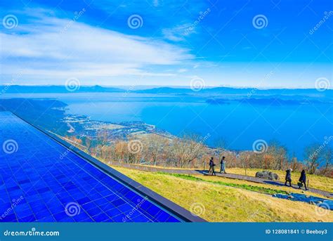 Shigajapan November 132017 Biwa Lake Valley At Shiga Japan Lake