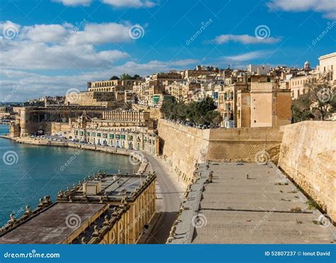 Harbor in Valletta stock image. Image of malta, europe - 52807237