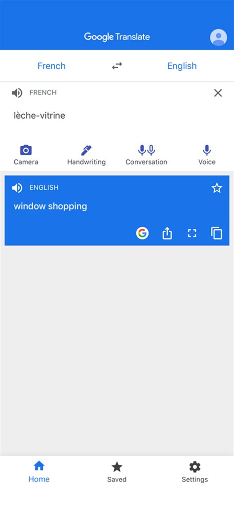 google translate na iphone