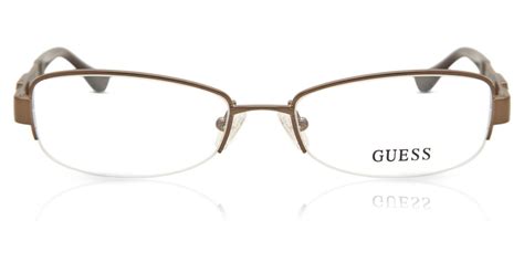 Guess Gu 2290 D96 Glasses Brown Visiondirect Australia