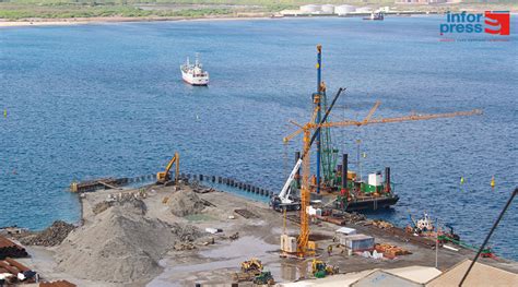 Obras do Terminal de Cruzeiros do Mindelo estão a decorrer na completa