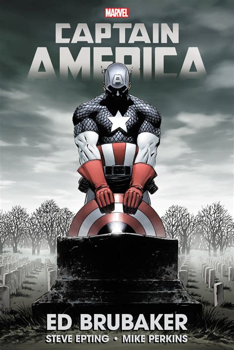 AUG200730 USE DEC218181 CAPTAIN AMERICA BY ED BRUBAKER OMNIBUS HC