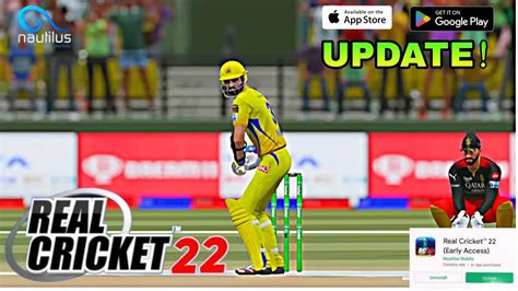 Real Cricket 22 Real Cricket 22 New Update Rc 22 Rc 22 New Update