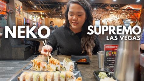 All You Can Eat Sushi Las Vegas NEKO SUPREMO 29 Sushi Buffet Dinner