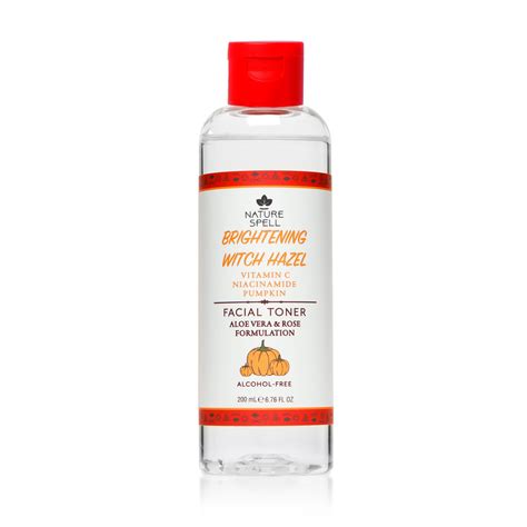 Brightening Witch Hazel Face Toner with Vitamin C – Nature Spell USA