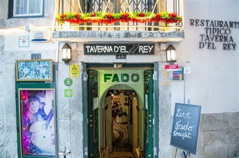 PORTUGAL LISBON ALFAMA FADO Editorial Stock Photo Image Of Alley