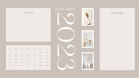 Free Wallpaper September 2023 In 2023 Desktop Wallpaper Calendar