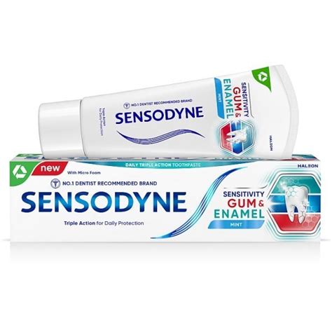 Sensodyne Sensitivity Gum Enamel Toothpaste 75Ml Toiletries Superdrug