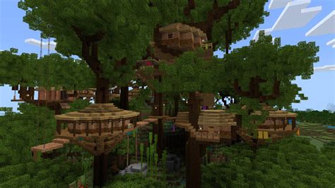 Treehouse Base by Minty (Minecraft Marketplace Map) - Minecraft ...