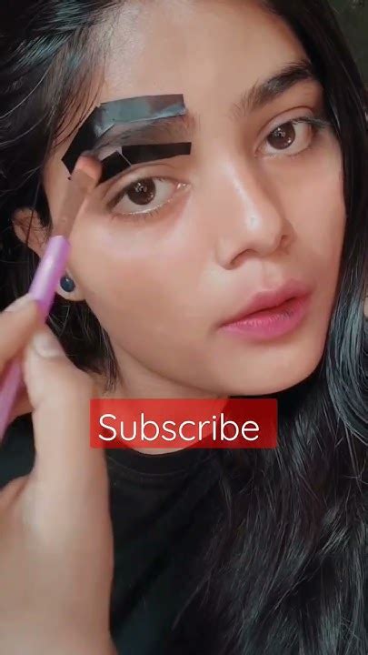 Try This Viral Hack For Your Eyebrows 😱 Shorts Viral Hack Trending