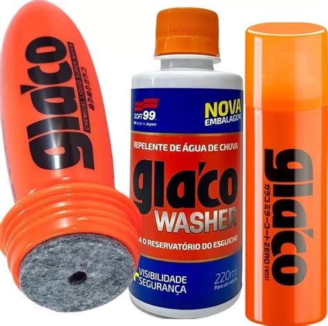 Kit Cristalizador Glaco 75ml Glaco Zero Glaco Washer Frete grátis