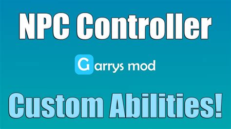 Npc Controller Custom Abilities Garrys Mod Youtube