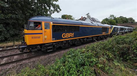 5Q85 GB Railfreight Class 69 69011 Passing Wylds Lane Junction