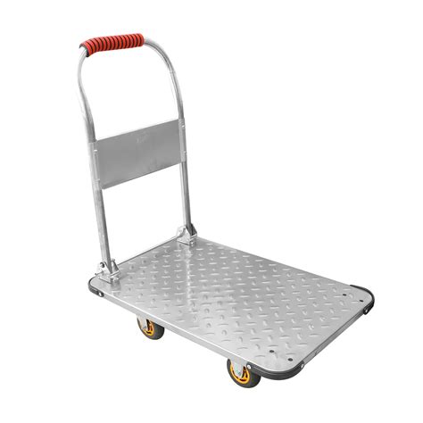 Folding Platform Trolleys Heavy Duty 800x750mm 150KG Stanley Packaging