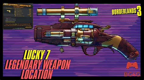 Borderlands 3 The Lucky 7 Scraptrap Prime Legendary Jacobs Weapon