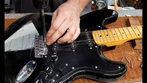 How To Paint Your Guitar Real Time Complete Disassembly Assembly Strat