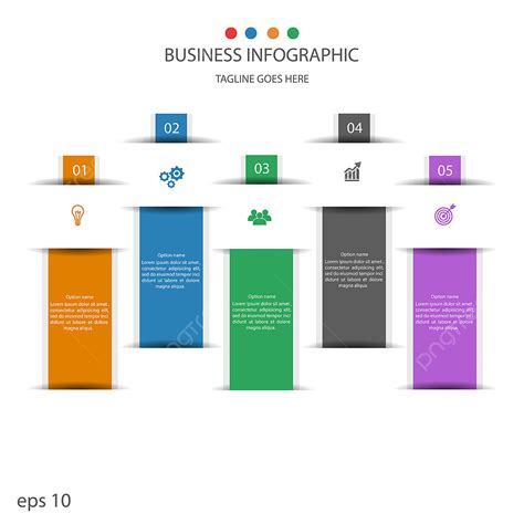 Steps Infographic Vector Hd Images Business Infographic Design