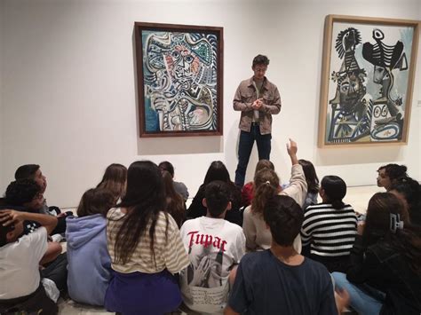 Visita Al Museo Picasso Con Los Alumnos De Eso Oratoria Y Debate