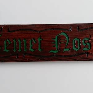 Temet Nosce Plaque Sign From the Matrix Reproduction Know Thyself - Etsy