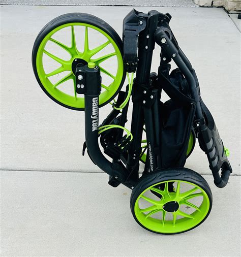 Caddytek Ez Fold 3 Wheel Golf Push Cart For Sale In Lisle Il Offerup