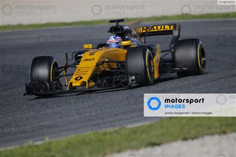 Jolyon Palmer Gbr Renault Sport F Team Rs At Formula One Testing