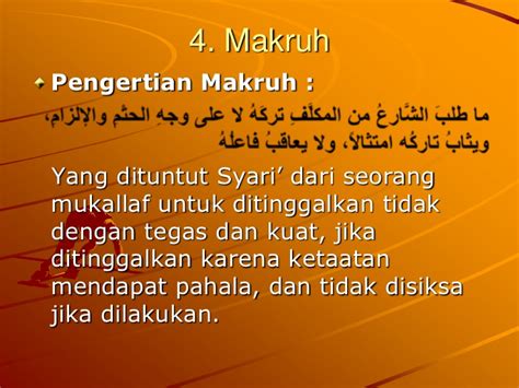 Makruh Adalah? Simak Pengertian, Macam-macam dan Contoh Makruh Berikut ini