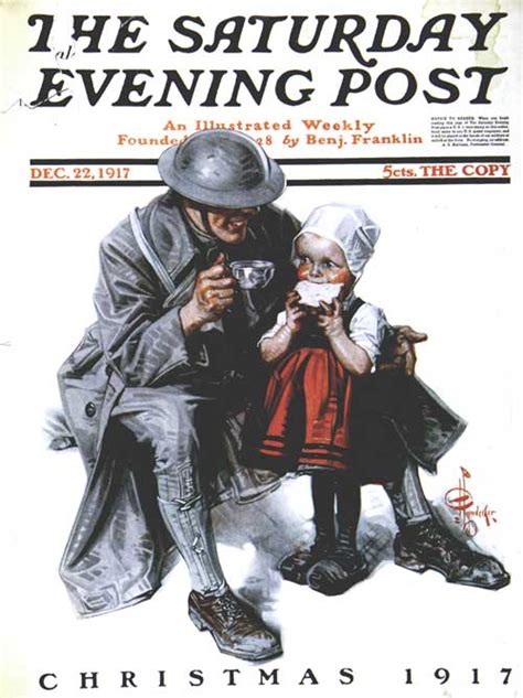 Classic Covers A Soldier’s Christmas The Saturday Evening Post