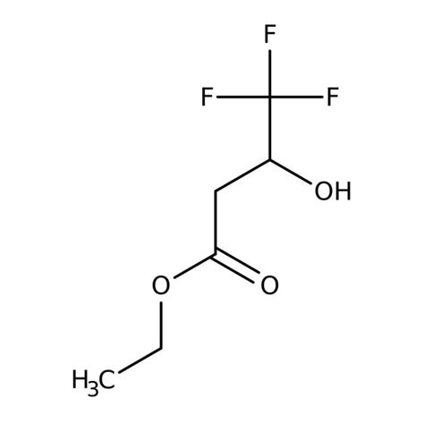 Alfa Aesar Ethyl 4 4 4 Trifluoro 3 Hydroxybutyrat 97 50 G Alfa