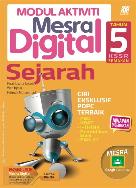 Modul Mesra Digital Kssr Bahasa Melayu Tahun 5 Riset