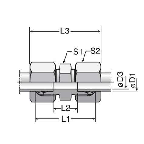 G Lcf G Lcf Parker Hannifin Tube Fitting Division Straight Fitting