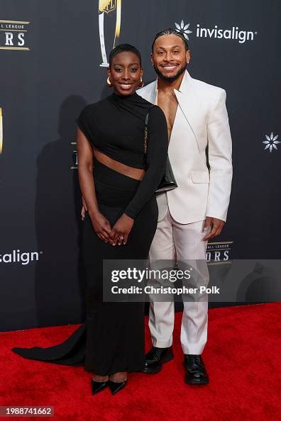 Tessa Mpagi And Antoine Winfield Jr At The 13th Annual Nfl Honors