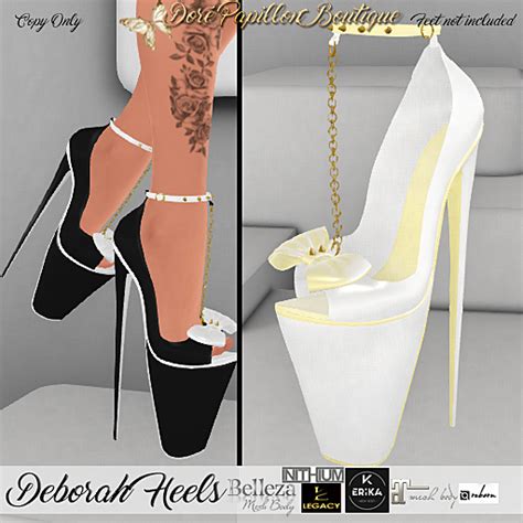 Second Life Marketplace Dpb Deborah Heels W Yellow Maitreya Legacy Kupra Reborn And Erika