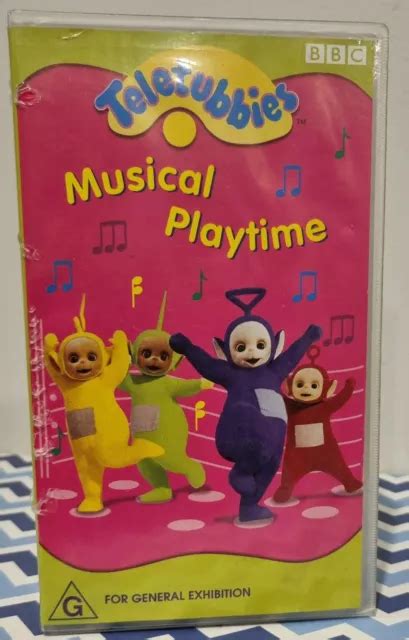 Teletubbies Musical Playtime Pal Vhs Video Picclick Uk