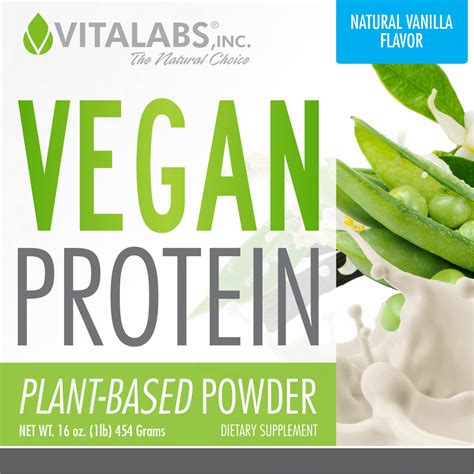 Private Label Vegan Protein Vanilla