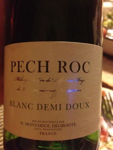 Pech Roc Blanc Demi Doux Vivino US