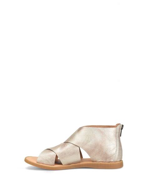 B Rn Imani Flat Sandal In Natural Lyst