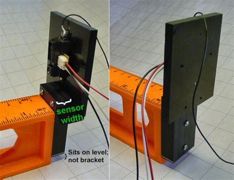 Sharp Infrared Distance Sensor Test Apparatus - Robot Room